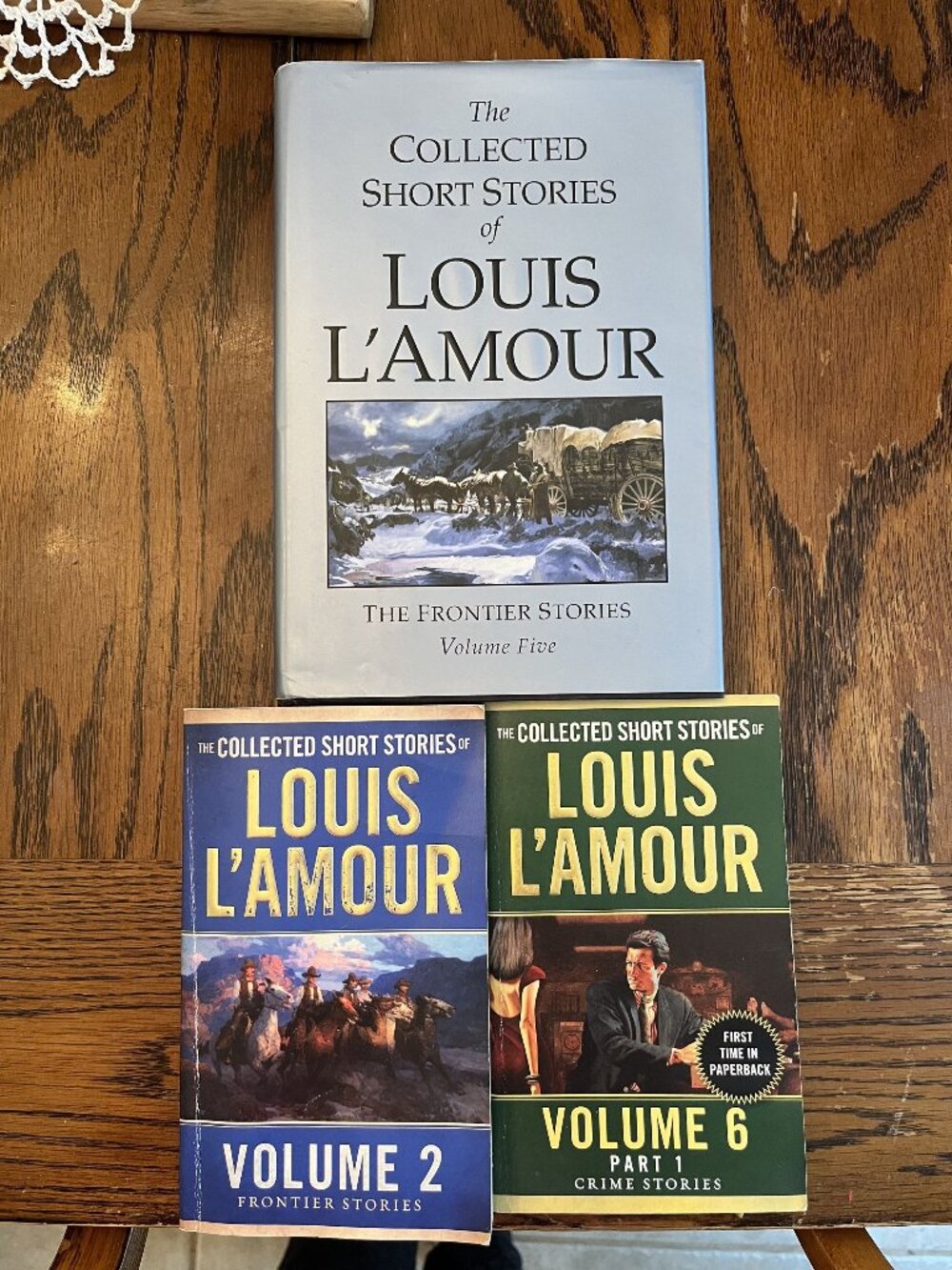 The Collected Short Stories Of Louis LAmour Volumes 2 5 & 6 Set